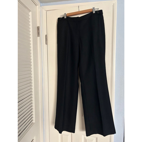 LOFT Pants - Women's LOFT Navy Blue Wool Blend Pants Size 8